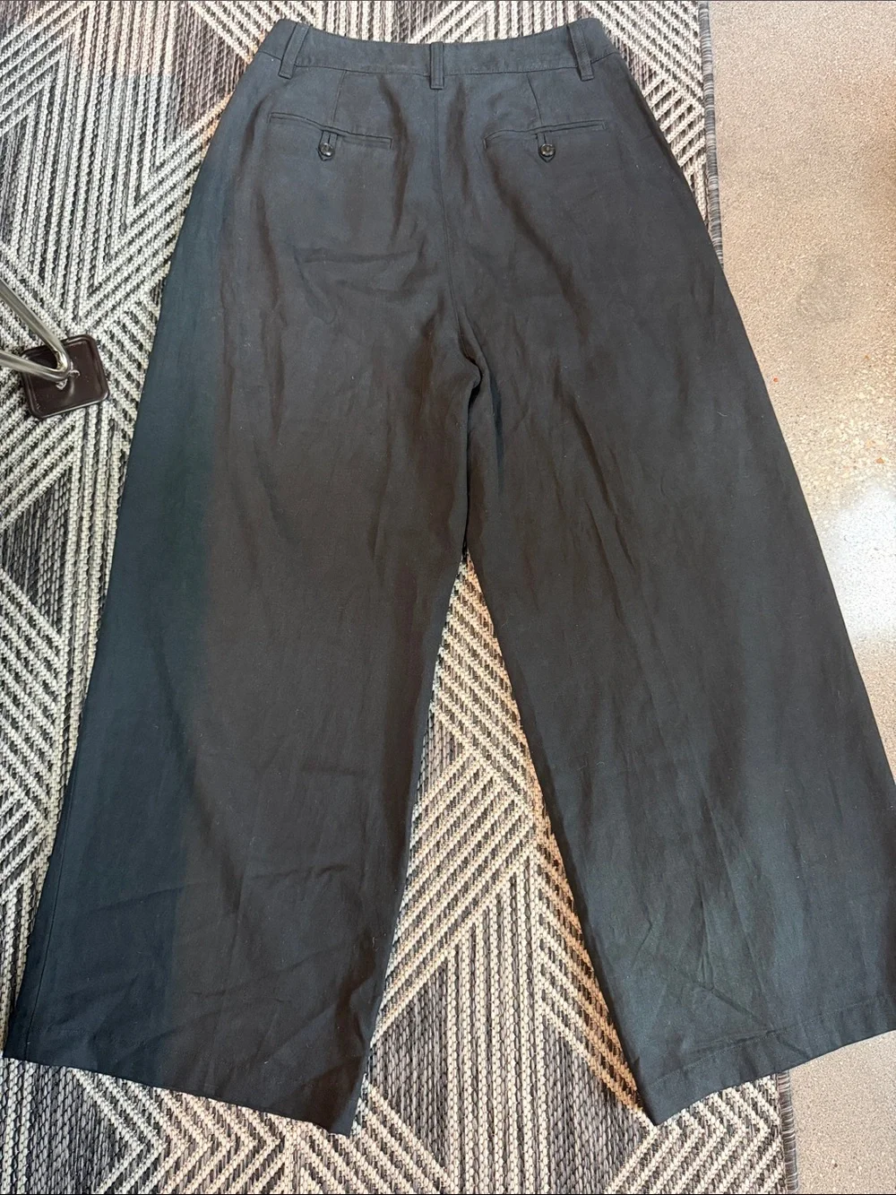 Madewell size 6 black pants